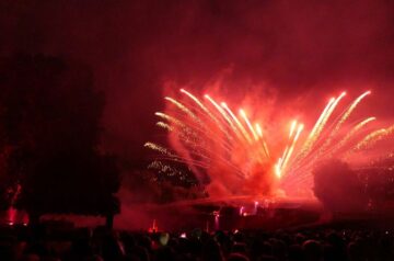 Feu d’artifice de Rogny les Sept Ecluses